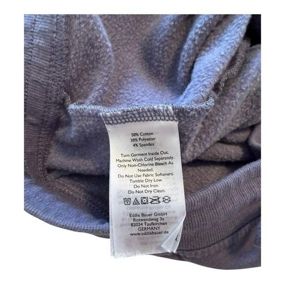 Eddie Bauer Women's Cozy Camp Fleece Shorts | Purple | Size XL - Picture 5 of 9